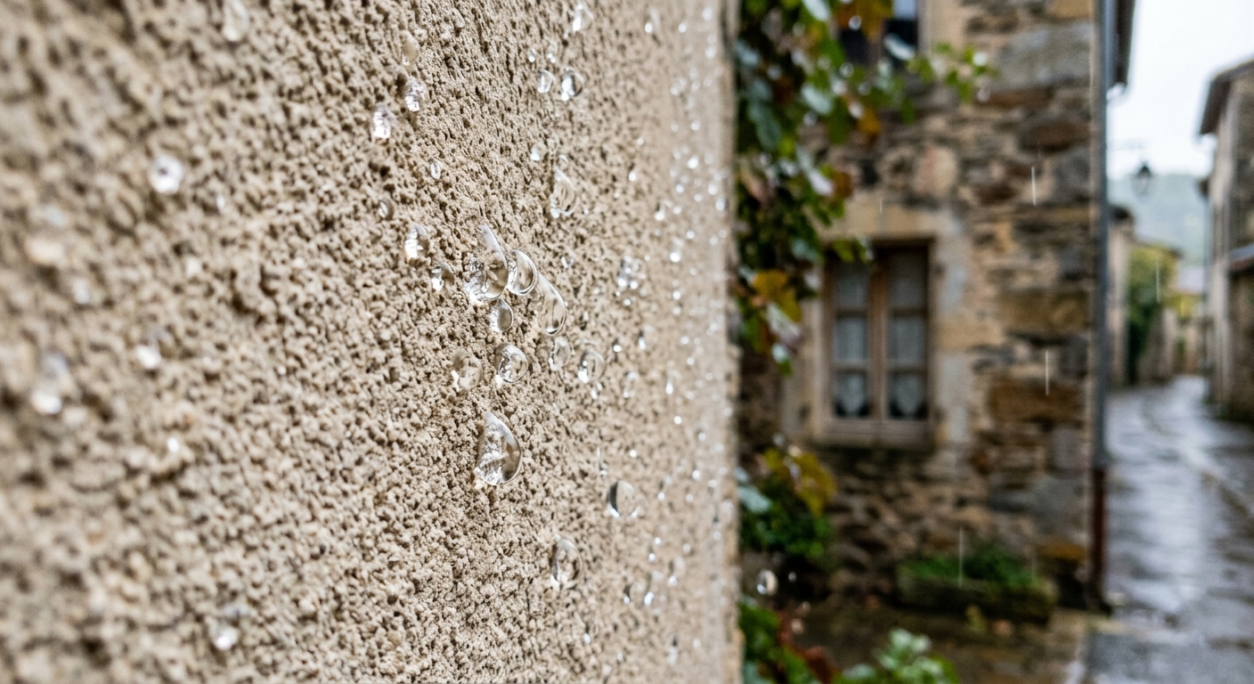 Enduit hydrofuge façade