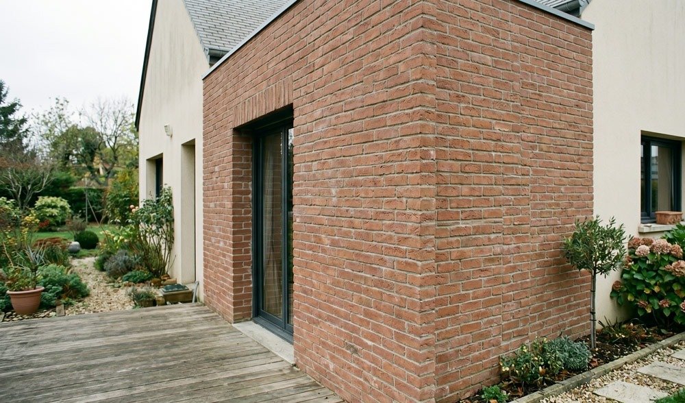 Réparation briquettes parement Yvetot
