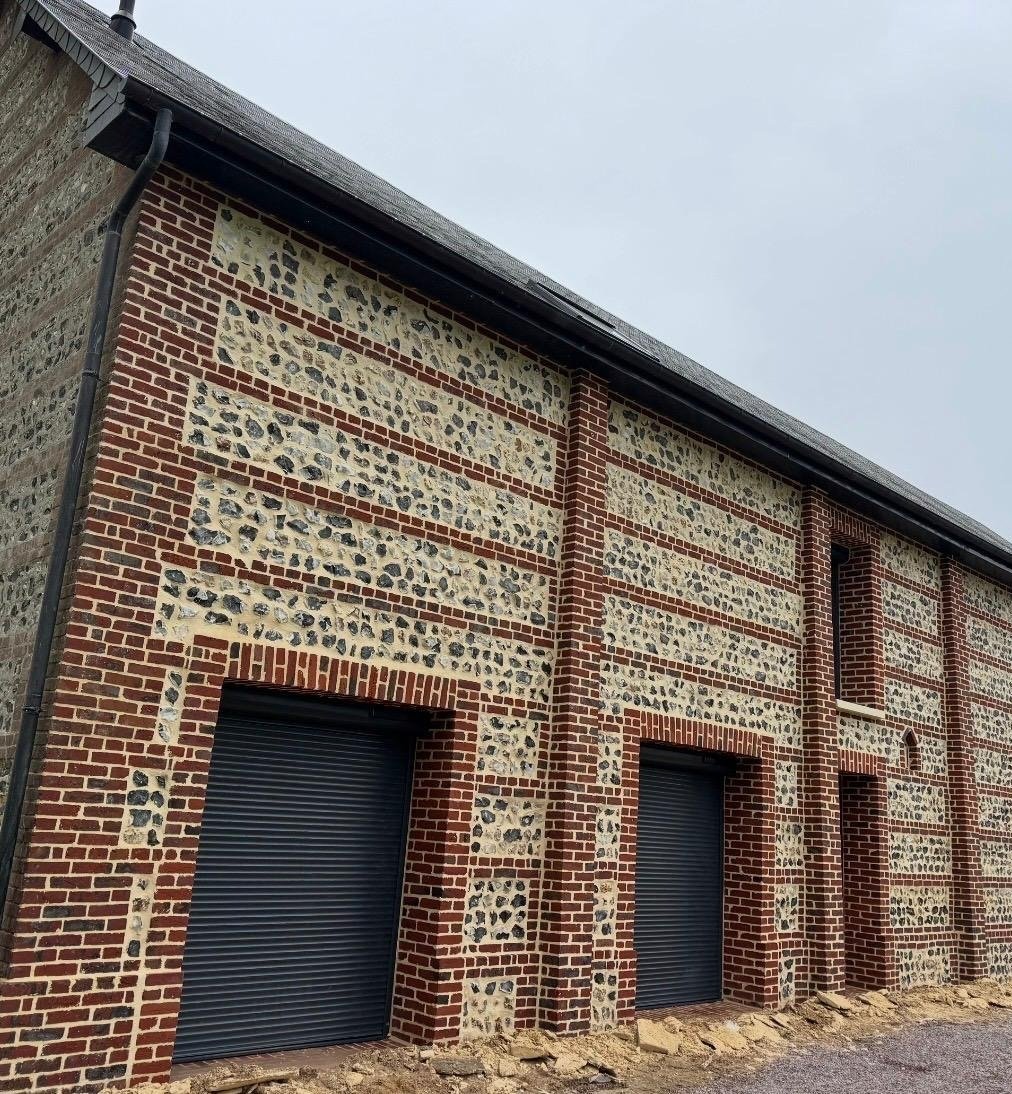 Maison havraise en briques avant et apr&egrave;s rejointoiement