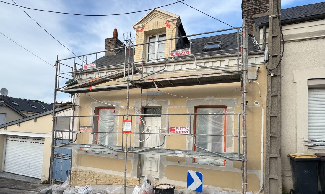 Ravalement de façade à Gainneville